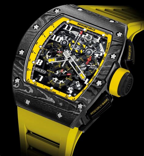 richard mille rm011 yellow|Richard Mille prices.